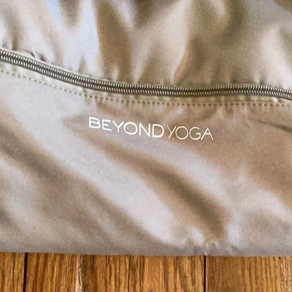 Beyond Yoga Tan Backpack Versatile and Stylish